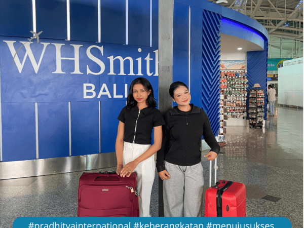 Ni Luh Nadia Listya Dewi & Nabila Nova Melinda berangkat Ke Maldives