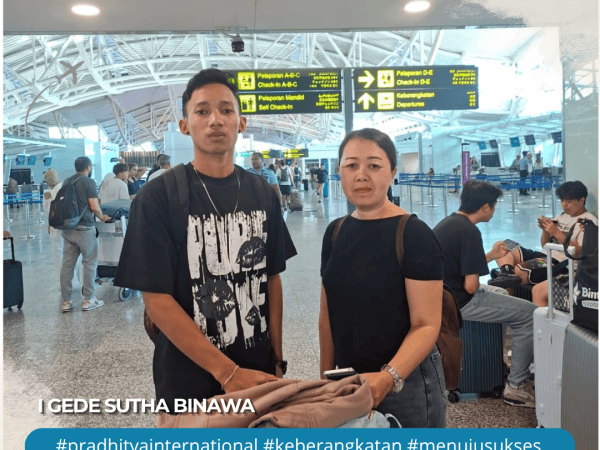 I Gede Sutha Binawa Berangkat ke- MALDIVES