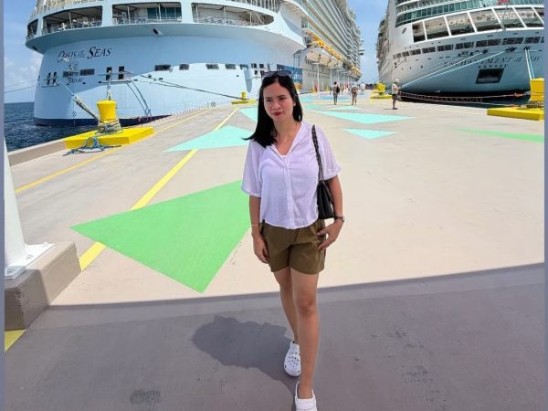 Ni Putu Septiana Dewi Berangkat Ke Kapal Royal